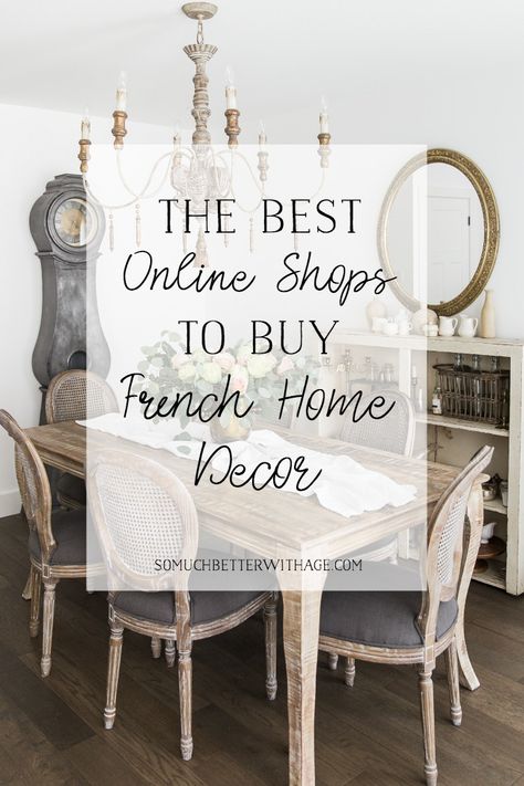 Diy French Country Decor, Best Online Shops, Do It Yourself Decoration, French Country Rug, French Country Furniture, French Country Bedrooms, Decor Ikea, French Home, French Country Farmhouse