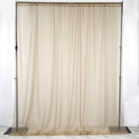 Event Backdrops, Flame Test, Voile Curtains, Backdrop Ideas, Sheer Curtain Panels, Drape Panel, Bedroom Windows, Fabric Backdrop, Fire Retardant