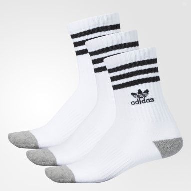 Roller Crew Socks 3 Pairs Moisture Wicking Socks, Adidas Socks, Adidas Backpack, Trends Shoes, Soccer Outfits, Soccer Socks, Adidas Sport, Athletic Socks, No Show Socks