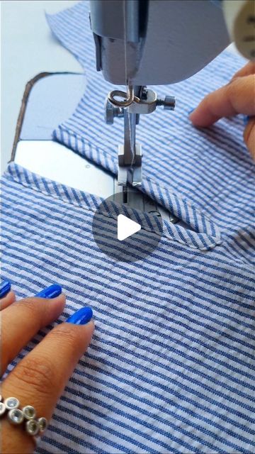 Sewing Tricks And Tips, 1 Hour Sewing Projects, Diy Sewing Projects Clothes, Sewing Times, Sewing Hacks Videos, Sewing Measurements, Sewing Room Storage, Sewing Details, Embroidery Stitches Beginner