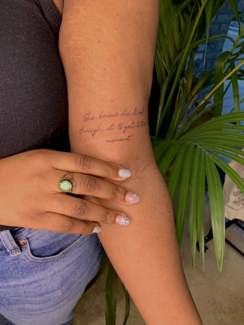 Lyric Placement Tattoo, Song Lyrics Tattoo Placement, Fine Line Album Tattoo, Phoebe Bridgers Lyric Tattoo, I’m Sure We’re Taller In Another Dimension Tattoo, Graceland Too Tattoo Phoebe Bridgers, Lyrics Tattoo Placement, Song Lyric Tattoos Placement, Maggie Rogers Tattoo