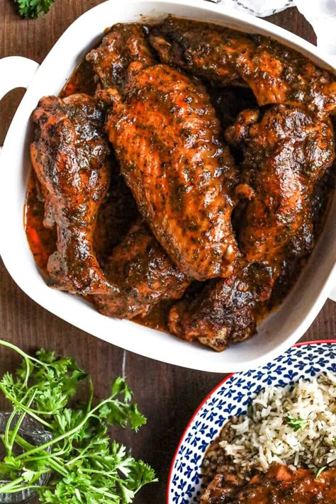 Honey Garlic Turkey Wings, Barbecue Turkey Wings, Turkey Drummettes Recipe, Turkey Wings For Thanksgiving, Sides For Turkey Wings, Braised Turkey Wings, Cajun Turkey Wings Recipe Baked, Best Turkey Wings Recipe, Roasted Turkey Wings Oven