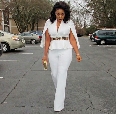 All White All White Womens Outfits, All White Wedding Guest Outfit, All White Formal Outfit Women, All White Party Outfits Plus Size, All White Outfit Party Night Classy, White Outfits For Women Party Classy, All White Party Outfits Black Women, All White Outfit Black Women, Party Outfits Black Women