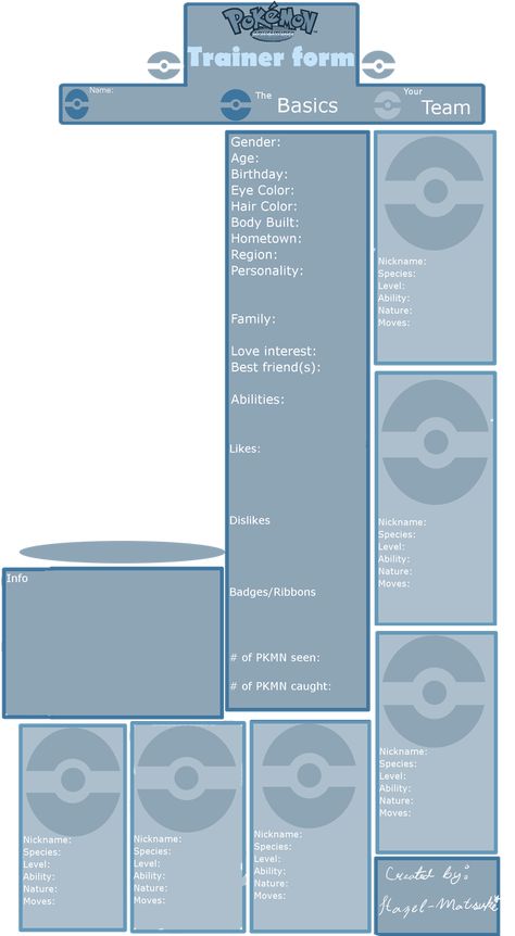 Pokemon Trainer Template, Pokemon Trainer Oc Template, Pokemon Oc Template, Oc Spectrum Sheet, Oc Template Info Sheet, Oc Ship Template, Pokemon Oc Base, Genshin Oc Template, Oc Profile Template