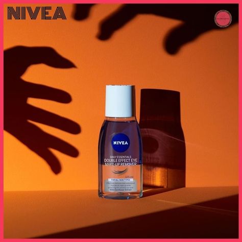 Wash off your #Halloween look with the scary-good NIVEA Double Effect Eye Make-up Remover. Formulated to gently remove even water-proof make-up, getting your skin back to its natural glow after the spooky night. Follow us on @myglowessence to get best idea on Skin Care, LUXURY cosmetics and WOMEN lifestyle products. #skincare #skincareroutine #skincaretips #skincareproducts #facecareroutine #facecare #facecream #haircare #pigmentation #shampoo #myglowessence Halloween Product Shoot, Halloween Product Photoshoot, Halloween Skin Care, Spooky Skincare, Halloween Product Photography, Skincare Creative Ads, Halloween Skincare, Halloween Advertising, Skin Care Luxury