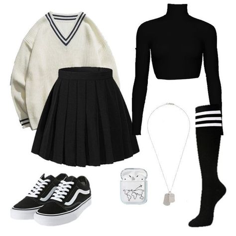 Áo Blu, Shoes Socks, Swaggy Outfits, Kpop Fashion Outfits, 가을 패션, Teenage Fashion Outfits, Fashion Mode, Korean Outfits, Lookbook Outfits