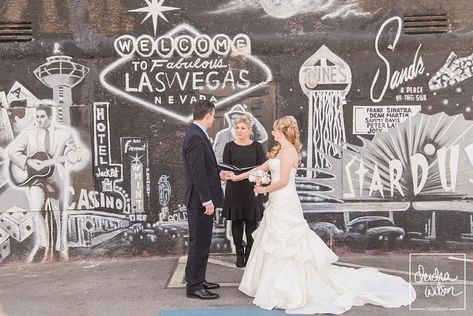 Las Vegas Arts District, Vegas Arts District, Las Vegas Marriage, Las Vegas Street, Las Vegas Wedding Ceremony, Vegas Wedding Elopement, Unique Wedding Locations, Vegas Wedding Dress, Wedding Vegas