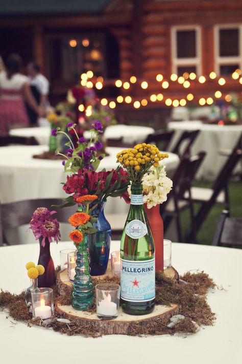 Flowers In Vases, Eclectic Wedding, Rustic Wedding Centerpieces, Wildflower Wedding, Whimsical Wedding, Utah Weddings, Different Flowers, Vineyard Wedding, Backyard Wedding