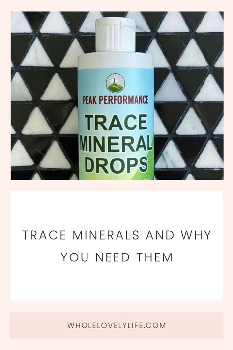 TRACE MINERALS AND WHY YOU NEED THEM Trace Minerals Drops Benefits, Trace Minerals Benefits, Adrenal Cocktail, Tissue Salts, Modern Farming, What Is Health, Reverse Osmosis Water, Trace Minerals, Reverse Osmosis