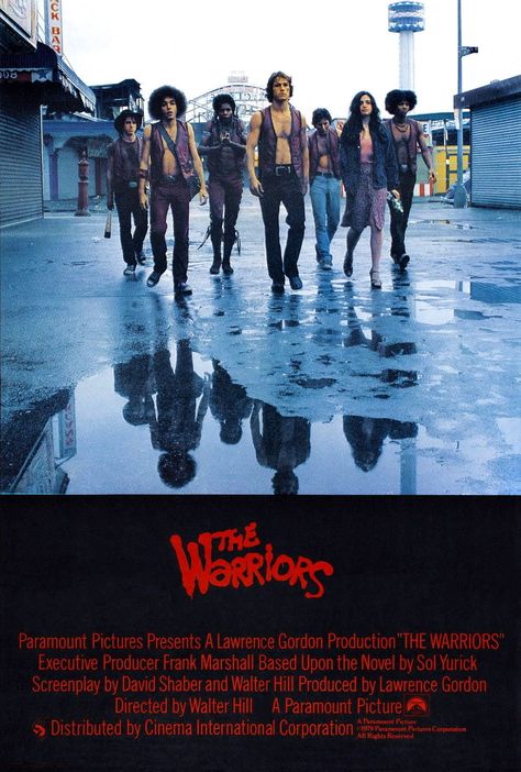 PRICES MAY VARY. Title: Movie Poster The Warriors (1979) 24x36 - This is a Certified Print with Holographic Sequential Numbering for Authenticity. Product Type: Categories > Wall Art > Posters & Prints The Warriors 1979, Steve Mcqueen Bullitt, Warriors Movie, James Remar, Michael Beck, Warrior Movie, Charles Bronson, Black Framed Art, The Warriors