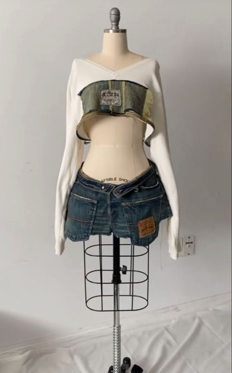 Stage Outfits Ideas, Estilo Indie, Kawaii Fashion Outfits, Upcycled Fashion, Causual Outfits, Cute Swag Outfits, Summer Style Casual, 2000s Fashion, Stage Outfits