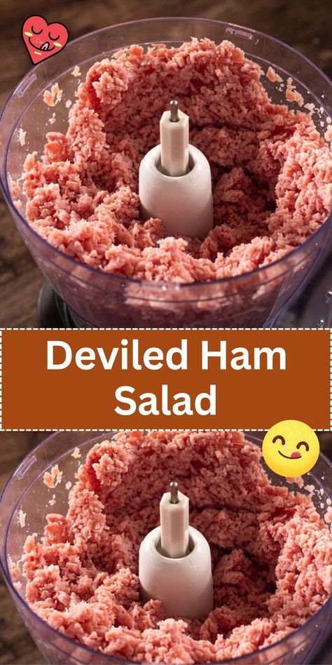 Whip up a classic Southern sandwich spread with our Deviled Ham Salad recipe. A creamy and savory delight. Southern Ham Salad, Devilled Ham Spread, Homemade Ham Salad Recipes, Ham Spread Recipe Salad Sandwich, Sandwich Spreads Ideas, Recipes With Deli Ham, Deviled Ham Recipes, Deviled Ham Sandwiches, Sandwich Fillings Ideas