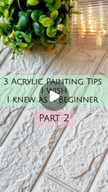 Navdeep on Instagram: "Acrylic Painting Tips for beginners ✨🎨💫

#acrylics #acrylicpainting #paintingtips #paintingtipsandtricks #paintingreels #reelitfeelit #reelsinsta 

Which one was your favorite???" Acrylic Painting Tutorials For Beginners, Painting Tips For Beginners, Paint Tips, Acrylic Tips, Texture Drawing, Acrylic Painting Lessons, Acrylic Painting Tips, Texture Paint, Acrylic Painting Techniques