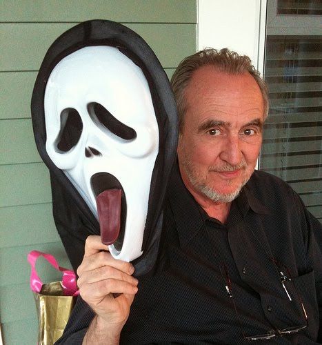 Wes Craven and ghost face Happy 75th Birthday, The Hills Have Eyes, Wes Craven, Movie Directors, Horror Fiction, A Nightmare On Elm Street, Horror Icons, Elm Street, Ghost Faces