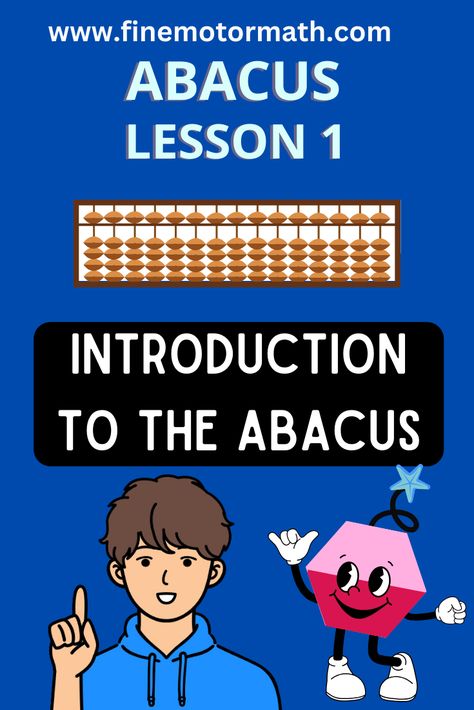 Welcome to Lesson 1 of our Abacus Tutorial series, designed for young learners and their parents! In this engaging introductory video, we'll explore the following key topics to kickstart your abacus journey:
-Types of Abacus We Use (Japanese Soroban)
-Benefits of Learning Abacus
-About This Abacus Tutorial Program
-Parts of Abacus
-Place Value System on the Abacus
This lesson equips you with all the essential information you need to embark on your abacus journey with confidence and enthusiasm. Abacus Worksheet For Kids Level 1, Diy Abacus, Value System, Abacus Math, Teaching Counting, Lesson 1, 1st Grade Worksheets, Math Methods, Early Math