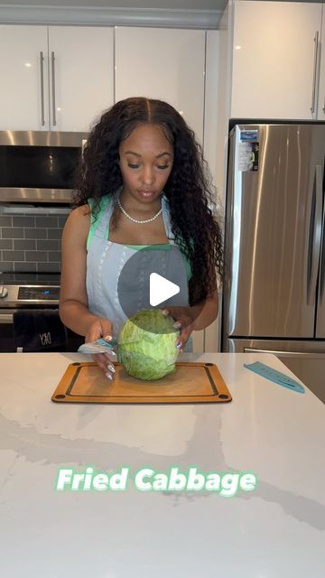 Tiara Felder, DMD, M.S. on Instagram: "Southern Fried Cabbage Recipe 🥬  Ingredients:  1 cabbage head  Yellow onion  Red pepper Green pepper  Minced garlic  Butter  Andouille sausage  Salt  Pepper Cajun seasoning  Garlic powder" Best Fried Cabbage Recipe, Cabbage In Crockpot Slow Cooker, Cabbage With Sausage Recipes, How To Fry Cabbage, Fry Cabbage Recipes, Cajun Fried Cabbage, Southern Cabbage Recipes, Southern Fried Cabbage With Sausage, Southern Style Cabbage