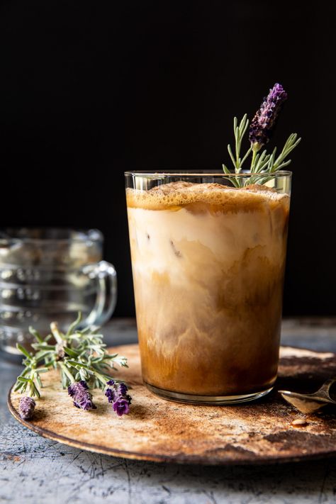 Iced Brown Sugar Latte with Shaken Espresso | halfbakedharvest.com Brown Sugar Latte, Shaken Espresso, Half Baked Harvest Recipes, Brown Sugar Syrup, Sweet Coffee, Harvest Recipes, Half Baked, House Blend, Ice Coffee