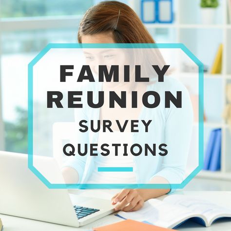 30 Sample Family Reunion Survey Questions Class Reunion Survey Questions, Family Reunion Survey Questions, How To Plan A Family Reunion, Family Reunion Scavenger Hunt, Family Reunion Ideas Organizing, Reunion Checklist, Friend Reunion, Reunion Activities, Family Reunion Activities