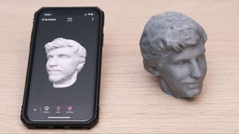 How to Make a 3D Printed Selfie With Your Phone | Tom's Hardware 3d Printed Projects Ideas, 3d Printing Tutorials, Print In Place 3d, Most Useful 3d Prints, How To Design 3d Prints, Things To Print With 3d Printer, 3d Printing Tips, Best 3d Printed Objects, 3d Print Keycap