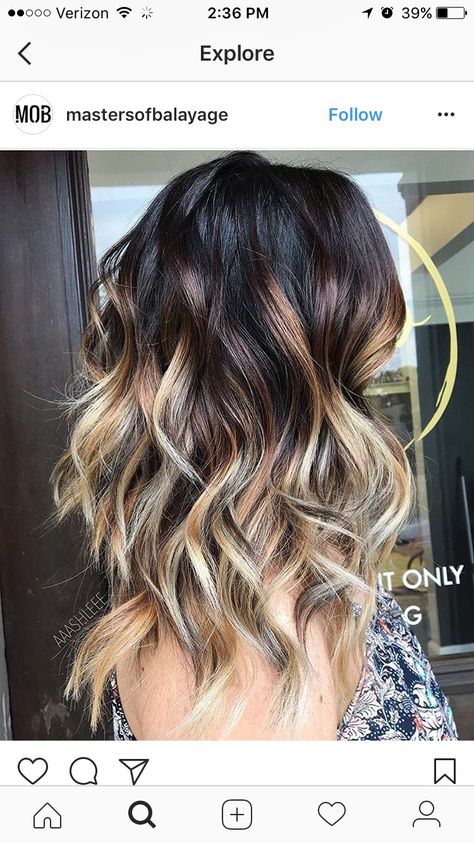 Blonde Ombre Balayage, Bronde Balayage, Peach Hair, Beach Wave Hair, Balayage Blonde, Balayage Brunette, Brown Blonde Hair, Ombre Hair Color, Hair Color Balayage