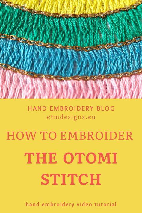 Otomi Embroidery, Patterns Flowers, Embroidery Online, Hand Embroidery Patterns Flowers, Hand Embroidery Videos, Hand Embroidery Tutorial, Embroidery Videos, Hand Embroidery Projects, Types Of Embroidery