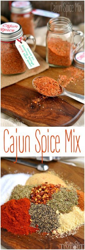 Add bold seasoning and flavor to just about any dish with this fantastic Cajun Spice Mix!  Delicious on fish, chicken, potatoes and more! | MomOnTimeout.com | #recipe #spice #spicy Thai Mat, Cajun Seasoning Recipe, Cajun Spice Mix, Homemade Cajun Seasoning, Cajun Spice, Homemade Spice Mix, Spice Mix Recipes, Cajun Cooking, Homemade Spices