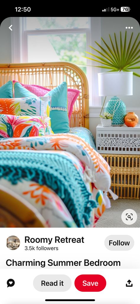 Summer Bedroom, Beach House Decor, House Decor, Bedroom Ideas, Beach House, Bedroom, Home Decor, Home Décor