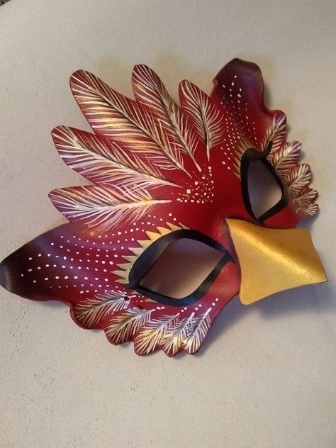 ⭐Phoenix Bird Mask⭐ Phoenix Costume, Bird Mask, World Book Day Costumes, Book Day Costumes, Mythical Birds, Bird Costume, Bird Masks, Masks Crafts, Mask Costume