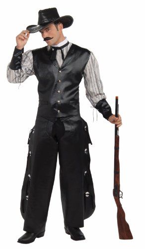 Cowboy Costume Mens, Wild West Costumes, Cowboy Halloween Costume, Cowboy Vest, Wild West Cowboys, Cowboy Costume, Western Costumes, Black Cowboy, Vest And Tie