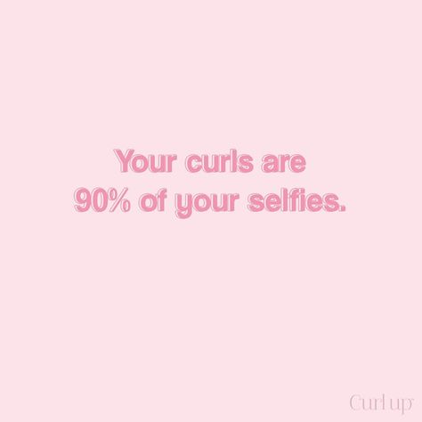 Curly Hair Care on Instagram: “Your selfie game won’t be on point, if your curl game isn’t 😉 . . . #Curlup #letscurlup #Curlyhair #Haircare #Indianhair #IndianCurls…” Curls Captions Instagram, Curls Quotes, Curly Hair Quotes, Insta Caption, Tiktok Quotes, Blonde Curly Hair, Hair Quotes, Curly Hair Care, Curly Girl