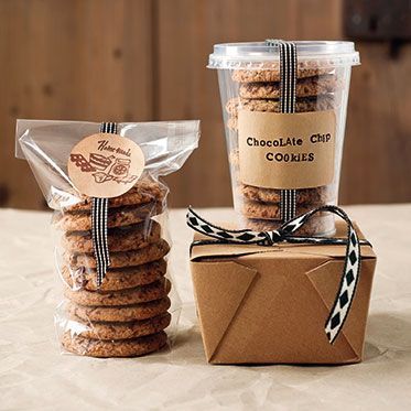 Diy Christmas Cookies, Christmas Cookies Packaging, Bake Sale Packaging, Cookies Packaging, Biscuits Packaging, Super Cookies, Baking Packaging, Cookie Business, Dessert Packaging