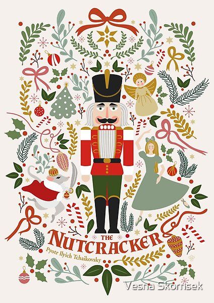 Nutcracker Art, Christmas Wall Prints, Goldfish Art, Illustration Noel, Wings Art, 카드 디자인, Nutcracker Ballet, The Nutcracker, Nutcracker Christmas