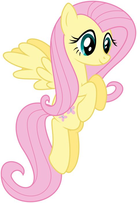 Fluttershy Mlp Characters Png, Fluttershy White Background, Mlp Characters Ponies, Fluttershy Drawing, Fluttershy Pony, Mlp Fluttershy, My Little Pony Poster, My Little Pony Party, My Little Pony Twilight