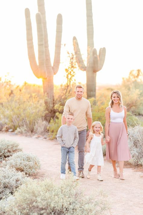 Scottsdale, Arizona Family Photographer | Christine Deaton Creative Cactus Family Photoshoot, Arizona Photoshoot Locations, Arizona Family Photos, Desert Family Pictures, Family Photos Desert, Family Pictures Desert, Desert Family Photoshoot, Desert Family Photos, Big Family Photo Shoot Ideas