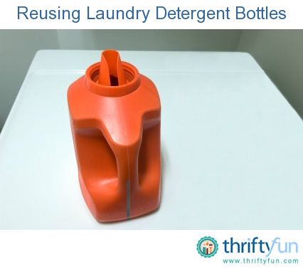 This guide is about reusing laundry detergent bottles. Before throwing that sturdy detergent bottle into the trash, you can consider ways to use it for something else. Upcycle Laundry Detergent Containers, Detergent Bottle Crafts, Plastic Coffee Containers, Laundry Soap Container, Laundry Soap Dispenser, Softener Bottle, Laundry Detergent Container, Milk Jug Crafts, Diy Detergent