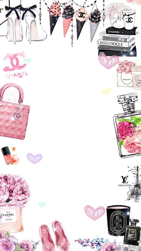 Fashion Designer Wallpaper, Dior Wallpaper Iphone, Online Shopping Ideas, Dior Wallpaper, Gorgeous Wallpaper, Chanel Wallpaper, Chanel Wallpapers, Chanel Wall Art, Logo Online Shop