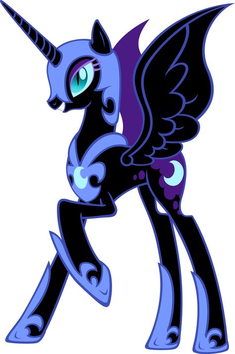 Nightmare Moon from My Little Pony Friendship  is Magic Princess Luna Nightmare Moon, My Little Pony Luna, Evil Princess, Celestia And Luna, Desenhos Gravity Falls, Nightmare Moon, My Little Pony Party, Cutie Mark, My Lil Pony