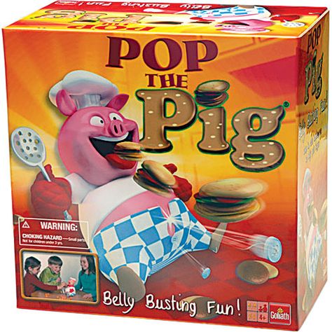 Nostalgia Games, Red Burger, Pop Game, Pigs Eating, Pig Games, Pop Games, Kids Game, Childrens Games, Kids Games