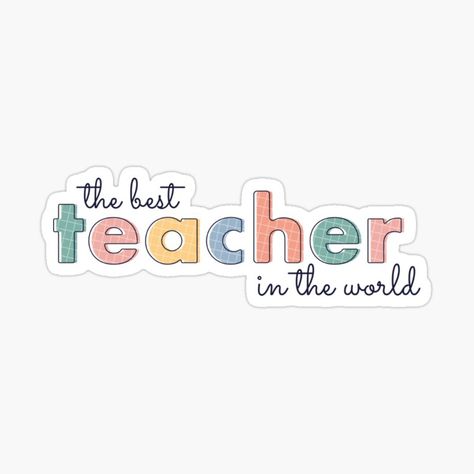 Show the teacher in your life how much you appreciate them with various items you can find through the link! Teacher Aesthetic, Ramadan Kids, Letter To Teacher, Diy Back To School, School Decor, End Of Term, Teacher Design, Teacher Stickers, Stickers Magnets