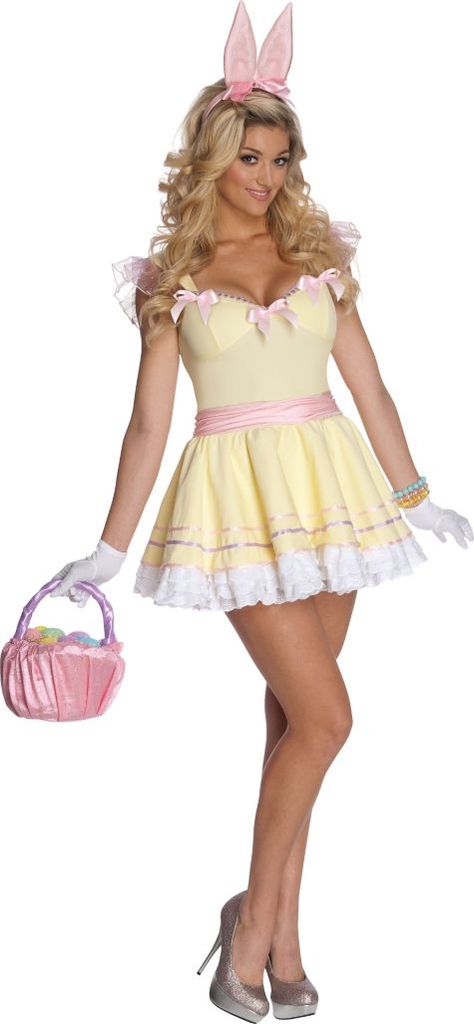 Easter Bunny Costume, Easter Bunny Outfits, Party City Costumes, Easter Costume, Batgirl Costume, Cute Egg, Bunny Costume, Cute Easter Bunny, Bunny Outfit