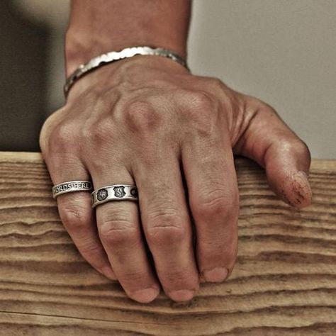 Although stereotypes say that men don’t wear jewelry other than a wedding band, it is not exactly so. In fact, guys adore accessorizing their looks. The most beloved accessory is probably a ring. These ornaments are light and easy to wear and they come in a variety of materials and designs. In this post, we […] The post Top-5 Rings Loved by Men appeared first on TechBullion. Medieval Rings, Rustic Ring, Rustic Rings, Ring Man, Mens Rings Fashion, Gold Chains For Men, Gold Chain Jewelry, Ring Mens, Yellow Gold Jewelry