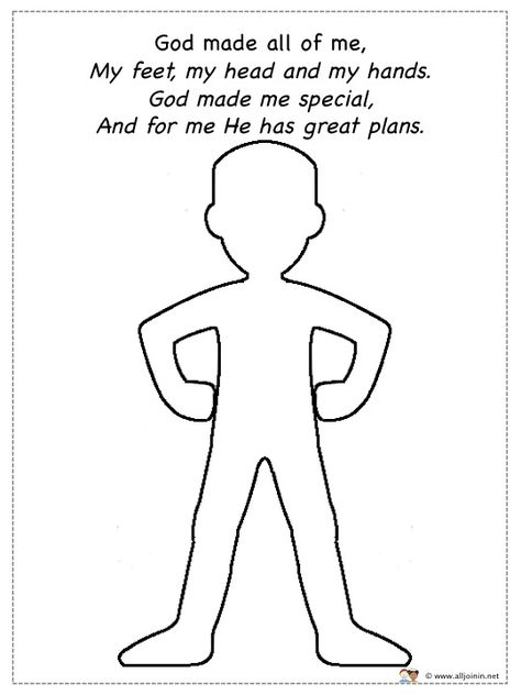 God Made Me Special - Ideas God Created People Craft, I Am A Child Of God Craft, God Made Me Special, Created By God, Bible Story Crafts, God Made Me, Sunday School Crafts For Kids, Preschool Bible, Kids Bible