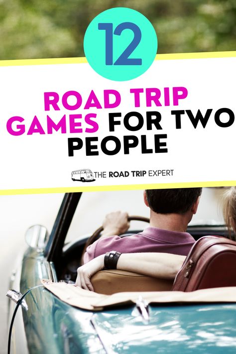 Couple Road Trip Games, 2 People Games To Play, Games To Play In The Car, Travel Games For The Car, Two Person Card Games, Car Ride Activities, Car Trip Games, Car Games To Play, Road Trip Entertainment