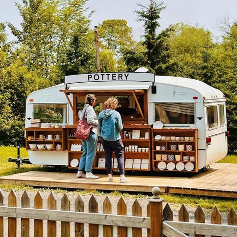 The Evolution of The Pottery Stand – SUGARHOUSE CERAMIC CO. Pottery Booth Display, Annapolis Valley, Pottery Sale, Pottery Display, Blueberry Farm, Magic House, Living On The Road, Pottery Workshop, Retail Store Design