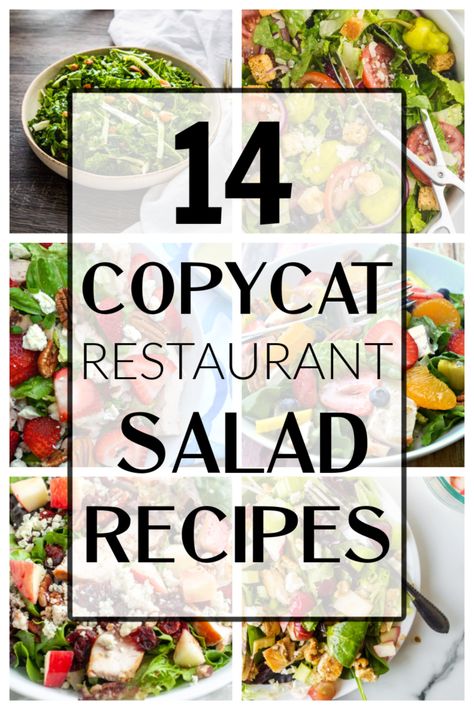 Dinner Salads Recipes, Restaurant Salad Recipes, Dinner Salads Recipes Main Courses, Best Restaurant Salads, Club Salad Recipe, Restaurant Salads, Restaurant Salad, Amazing Salads, Health Lunches