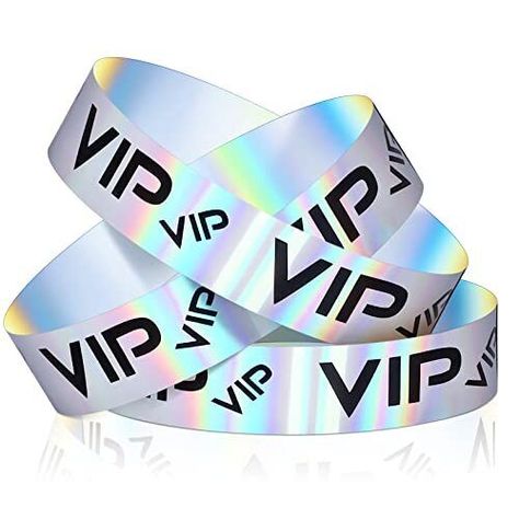 30 Days Return Policy Fast Delivery Trusted seller 500 Pack VIP Plastic Wristbands Party Wristbands for Events VIP Glitter Silver Product Description Shipping Returns Payment Shipping Shipping is FREE to all addresses other than APO/PO boxes in the lower 48 states. All our stock ships from US-based warehouses. Shipped via USPS or UPS (depending on location and package weight) Unless stated otherwise, all orders will ship within 24-72 hours of your payment being processed. Check our feedback to s Vip Wristband, Party Bracelets, Party Wristbands, Custom Wristbands, 13th Birthday Parties, Water Parks, Wristband Bracelet, Words Prints, Wristbands