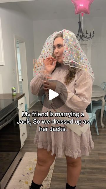 Hitched on Instagram: "Now THIS is how you do hen do costumes! 😆  Do you have a theme for your pre wedding celebrations? If not.. click the link in bio to find out what are our favourite hen do themes and outfits!  🎥 - @giaerichson16  [Video Description: The video shows a bride and her ‘hens’. They are all dressed up as famous Jacks for her hen do celebrations.]  #hitched #wedding #weddings #hendo #hendoideas #bride #bridesmaids #bridesquad #access" Hen Do Dress Themes, Hen Do Fancy Dress Ideas, Bachelorette Dress Up Ideas, Hen Do Outfit Ideas Guest, Hen Do Themes Outfits, Hens Dresses, Hens Do, Bridesmaid Bachelorette Outfit, Hen Night Outfit