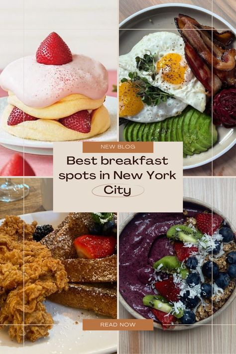 Elevate your mornings with our top picks for the best breakfast spots in New York City. Experience culinary delight like never before. New York City Breakfast, Best Breakfast In Nyc, Nyc Breakfast Restaurants, Breakfast In New York City, Breakfast New York, Breakfast In Nyc, New York Brunch, New York Breakfast, Best Places In New York