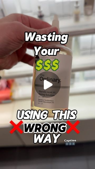 Dr Charles, MD | Health & Beauty Expert✨ on Instagram: "Wasting your $$$ - @drcharlesmd explains why most people are using glycolic acid the wrong way!

Some fav glycolic acid products:
- @larocheposayusa glycolic 10% 
- @skinceuticals glycolic overnight 
- @skinbetter peel pads 
- @theordinary glycolic acid 

❤️ Follow along for more skincare tips and tricks :) 

PS - waitlist for my clinic -> @momaderm 
.
.
.
#sephora #shopping #haul #skincare #antiaging #darkspots #beauty #beautytips #cosmetics #doctor #dermatology #wrinkles #science #vacation #travel" Ordinary Glycolic Acid Uses, How To Use Ordinary Glycolic Acid, How To Use Glycolic Acid, Glycolic Acid For Underarms, Gylocic Acid, Glycolic Acid How To Use, Salysalic Acid, Glycolic Acid Before And After, Glycolic Acid Benefits