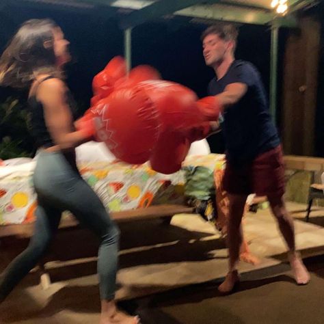 Play Wrestle Couple, Playful Relationship Aesthetic, Couple Playfight, Couple Wrestle, Faceless Friends, Rainy Day Movies, Sibling Relationships, Couples Play, Date Night Ideas